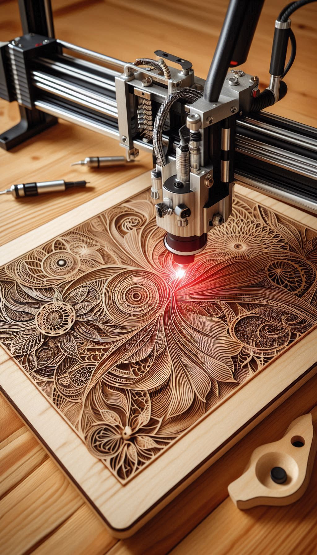 Grabado laser en madera