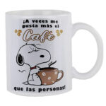 Taza personalizada con sublimación en cerámica